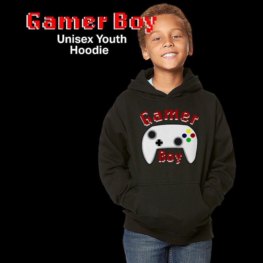 Gamer Boy Youth Hoodie